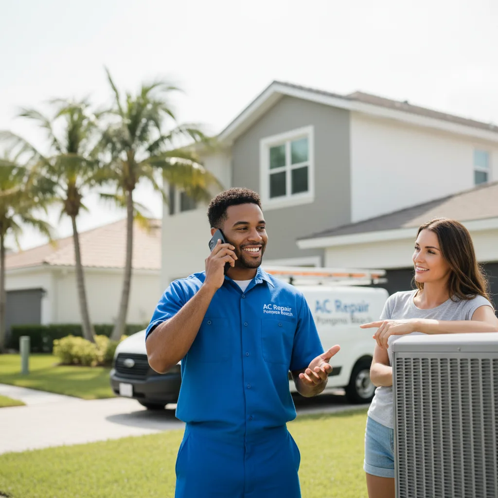 AC Repair Pompano Beach customer support in Woodbury Heights